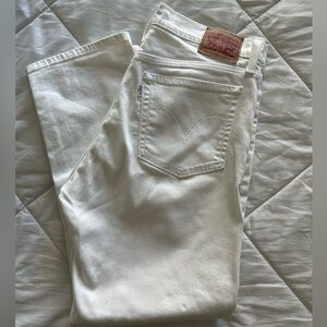 White Levi's Denim Jeans